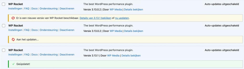 WordPress Plugin updaten